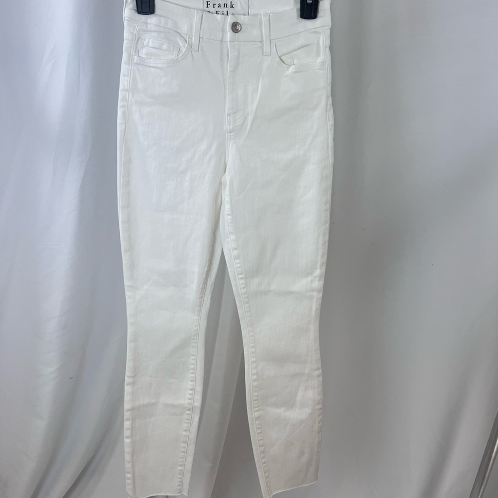 Frank & Eileen ‘Sligo’ White Skinny Jeans